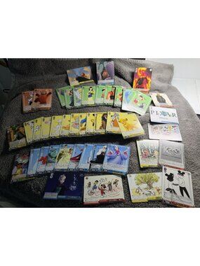 Weiss Schwarz Pixar Disney collectible cards, Bulk Lot Of 42 Cards. Toy Story,